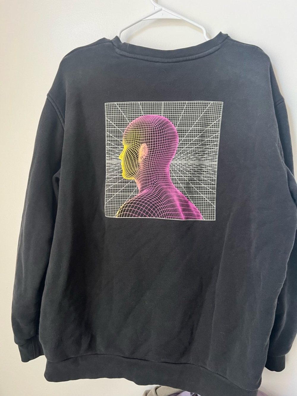 Adidas Originals Retro Crewneck Sweater Vaporwave Graphic Streetwear Unisex